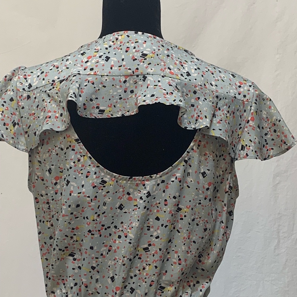 BCBGeneration green grey sleeveless dress - Picture 6 of 8